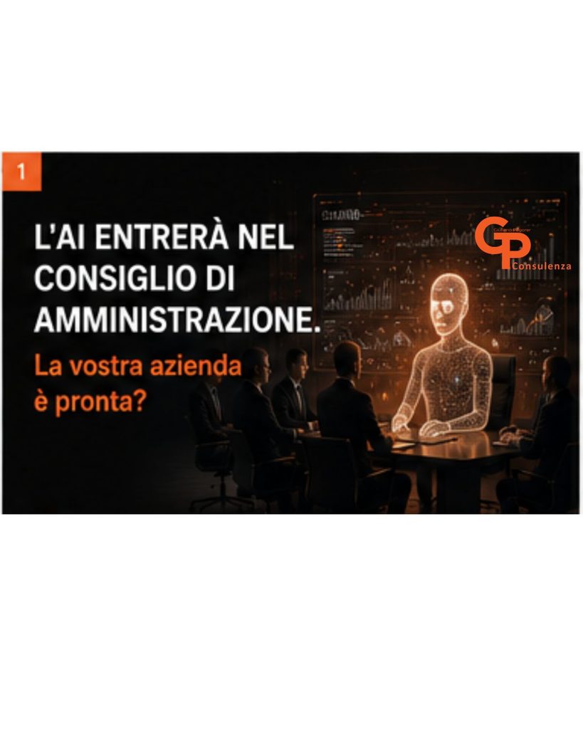 L’AI entrerà nel Consiglio di Amministrazione CDA.